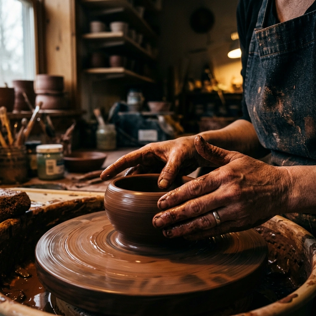 Artisan at work